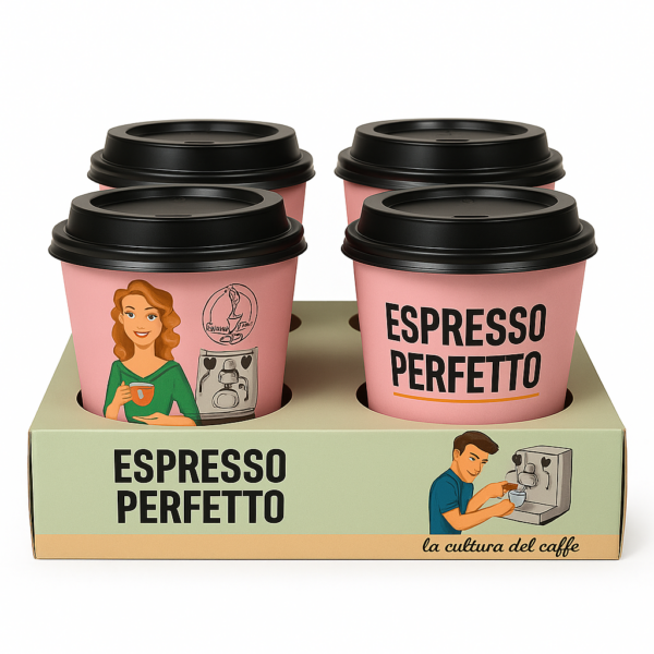 Espresso Perfetto Becherträger 4er 500 Stk - 1.png